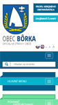 Mobile Screenshot of obecborka.sk